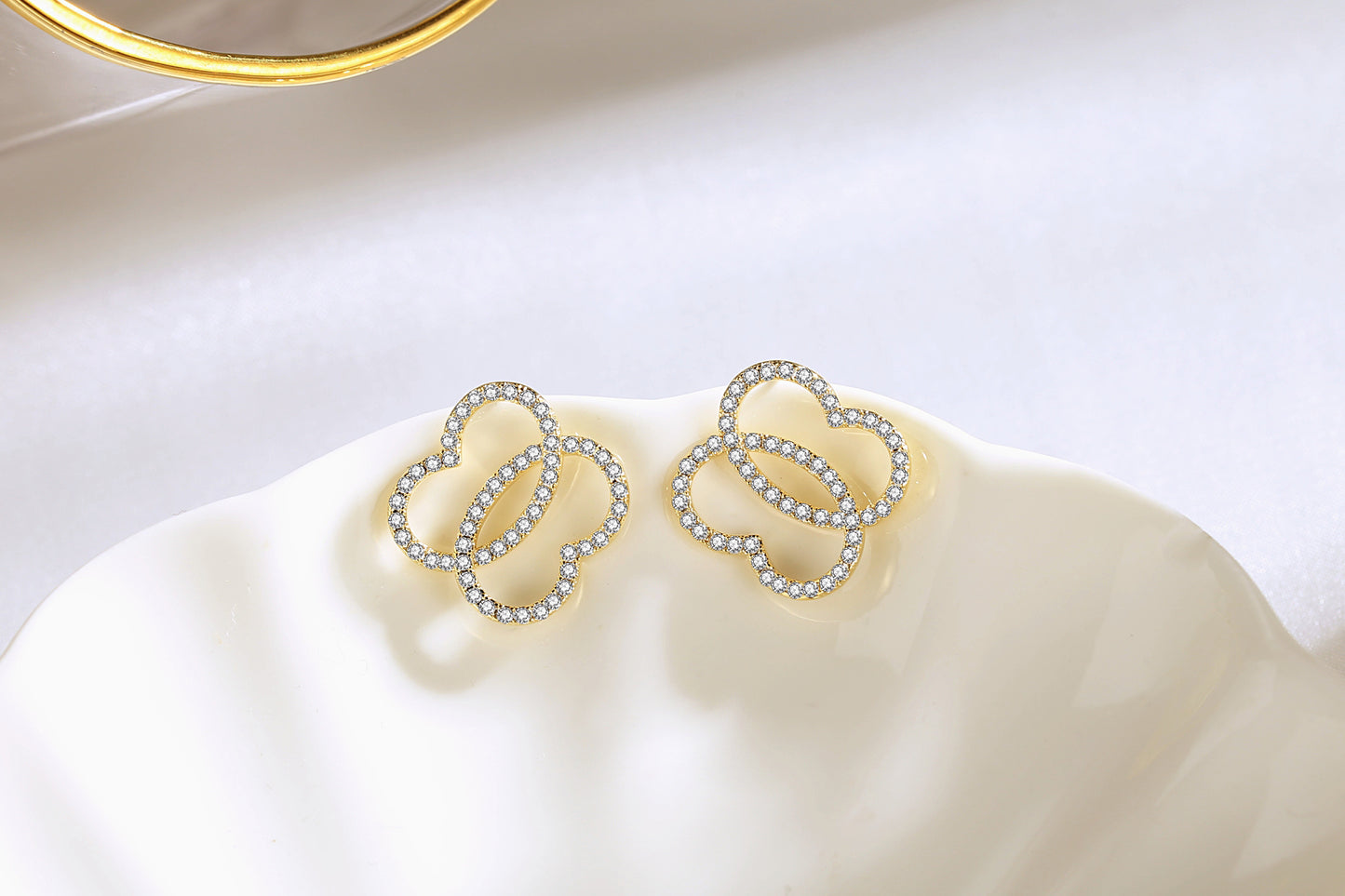 Minimal Butterfly Earrings