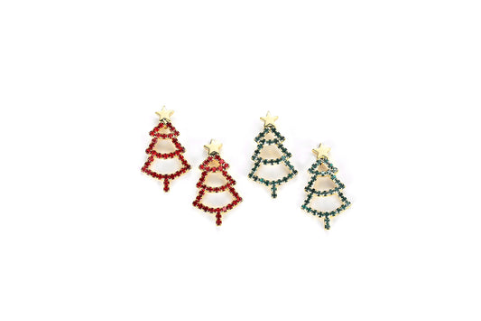 Vivacious Christmas Day Earrings