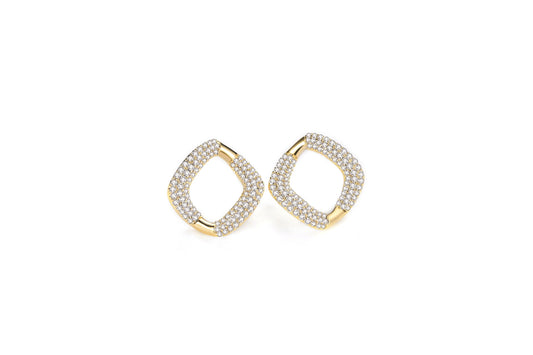 Aristocratic Rhombus Earrings