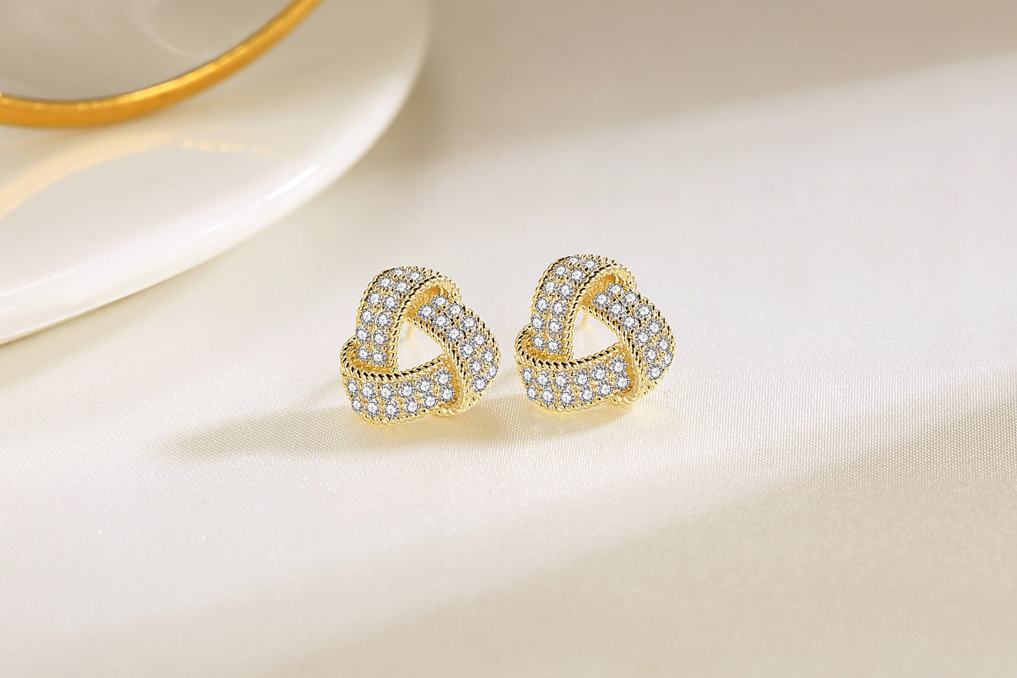 Classic Triangular Earrings