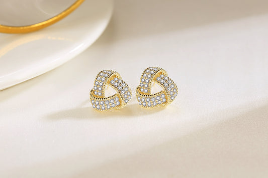 Classic Triangular Earrings